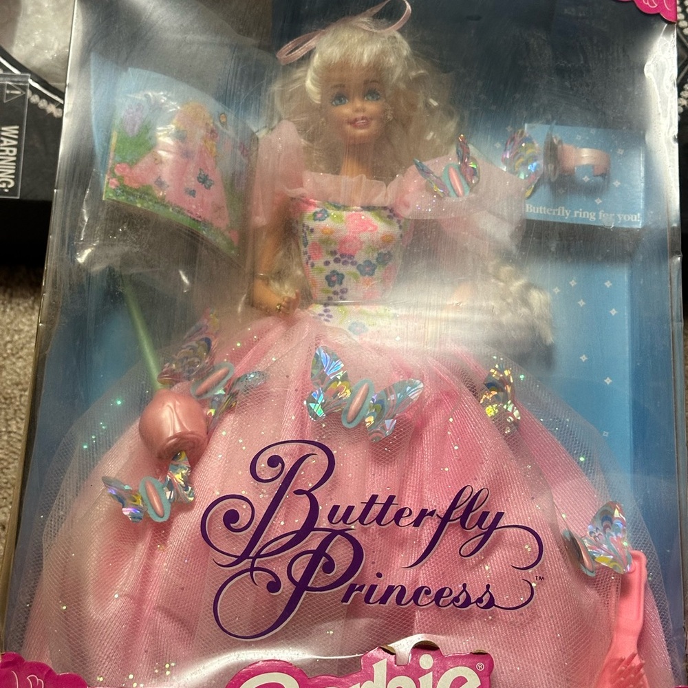 1994 Barbie Butterfly Princess in Sparkling Pink
